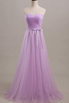 Robe demoiselle d'honneur naturel ceinture de princesse avec ruban ligne a