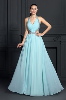 Robe de soirée longue ligne a de princesse dos nu manche nulle