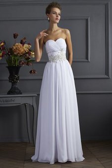 Robe de bal longue de princesse avec chiffon fermeutre eclair decoration en fleur