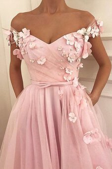 Robe de bal appliques de princesse séduisant avec sans manches ligne a