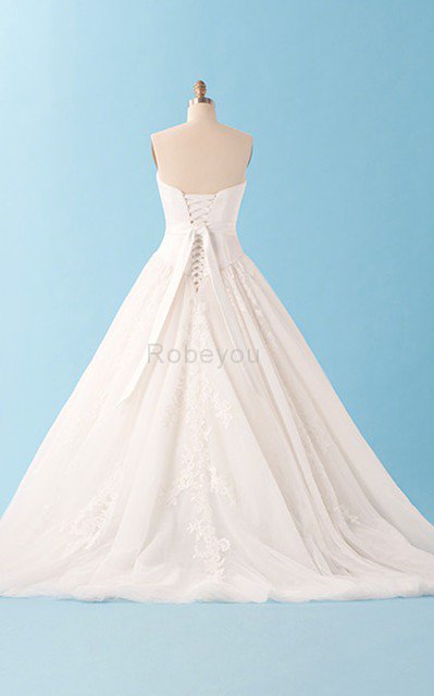 Robe de mariée longue jusqu'au sol decoration en fleur avec perle avec sans manches