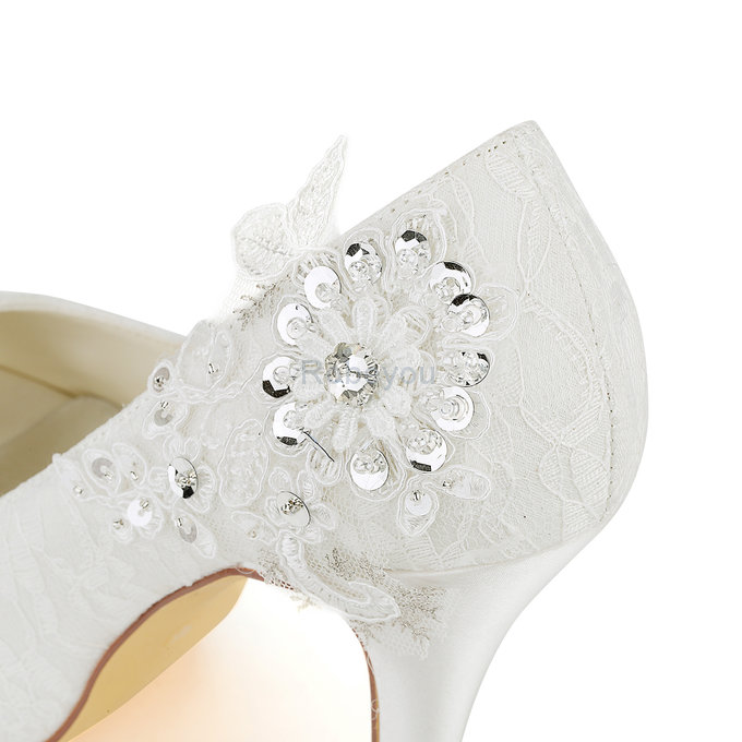 Chaussures de mariage talons hauts plates-formes moderne hauteur de plateforme 0.59 pouce