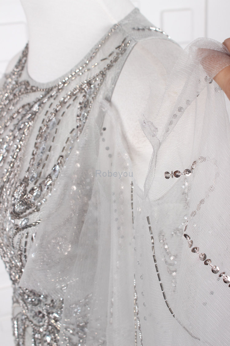 Robe de bal glamour de sirène romantique vintage spécial