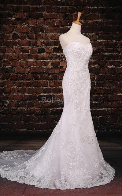 Robe de mariée naturel brillant arrivée au mollet d'épaule asymétrique jusqu'au sol